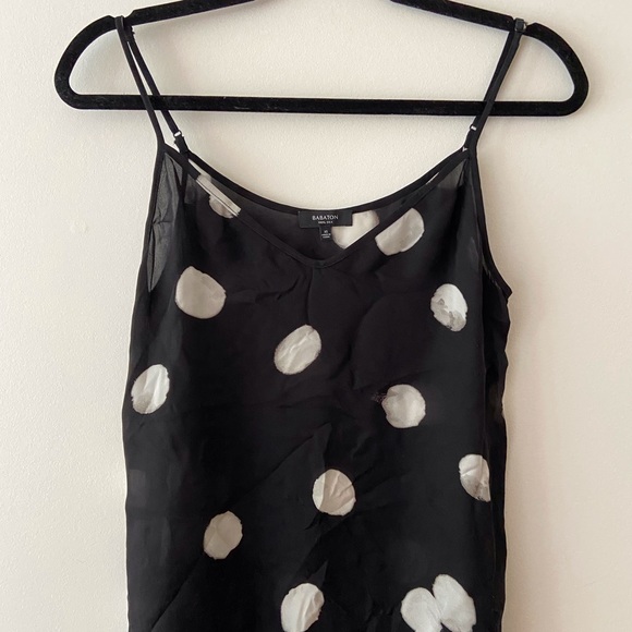 100% silk V-neck camisole - Picture 1 of 5